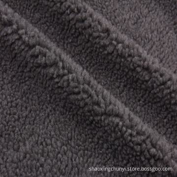 Borstad sherpa fleece tygrock med god kvalitet